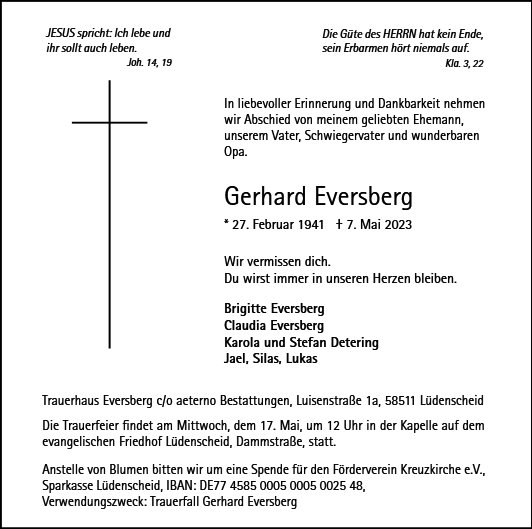 Gerhard Eversberg