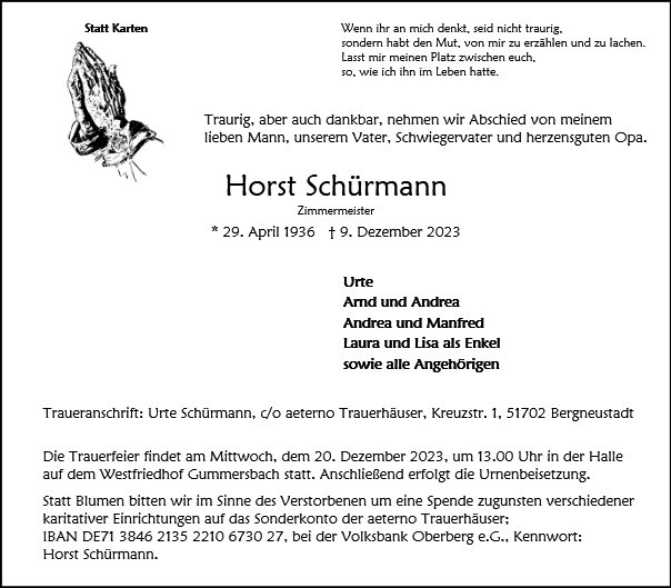 Horst Schürmann