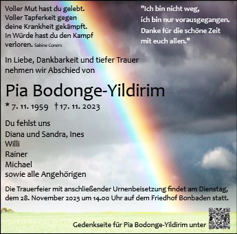 Pia Bodonge-Yildirim