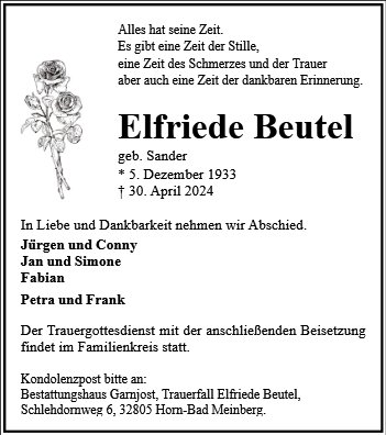 Elfriede Beutel