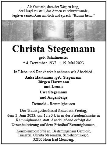 Christa Stegemann