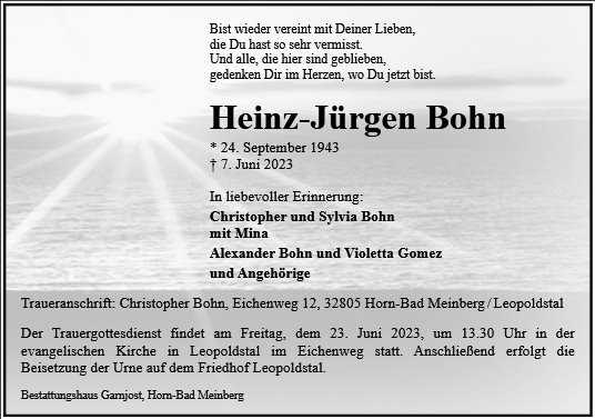 Heinz-Jürgen Bohn