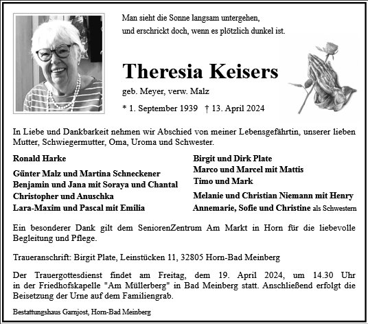 Theresia Keisers
