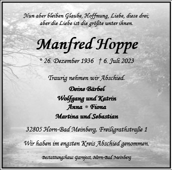 Manfred Hoppe
