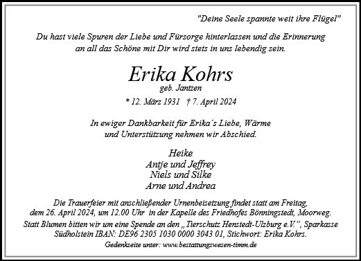 Erika Kohrs