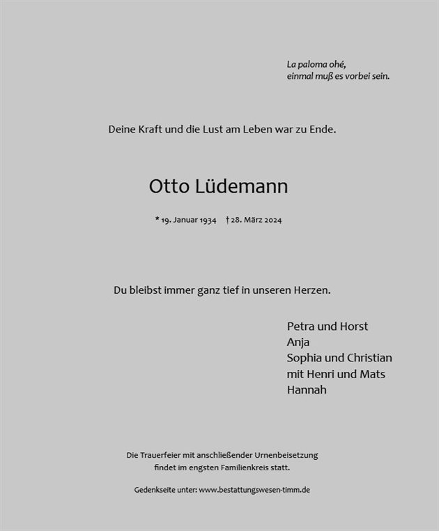 Otto Lüdemann