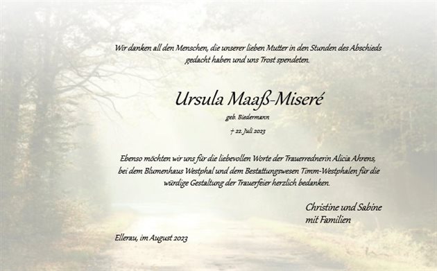 Ursula Maaß-Miseré