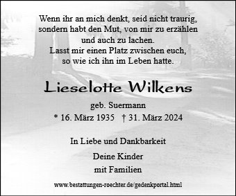 Lieselotte Wilkens