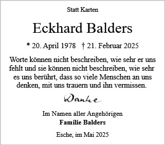 Eckhard Balders