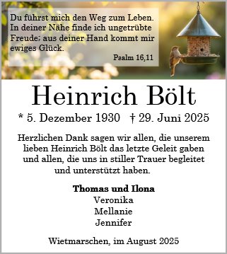 Heinrich Bölt