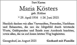 Maria Kösters
