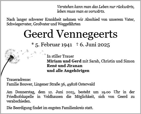 Geerd Vennegeerts