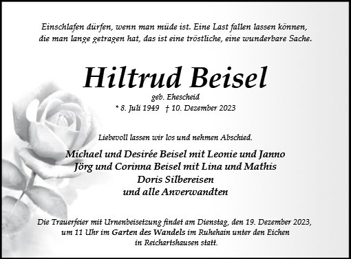 Hiltrud Beisel