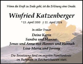 Winfried Katzenberger