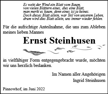 Ernst Steinhusen