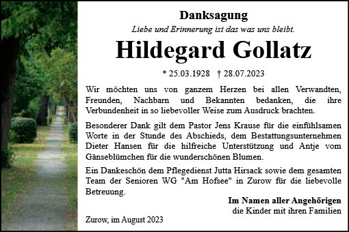 Hildegard Gollatz