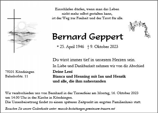 Bernard Geppert