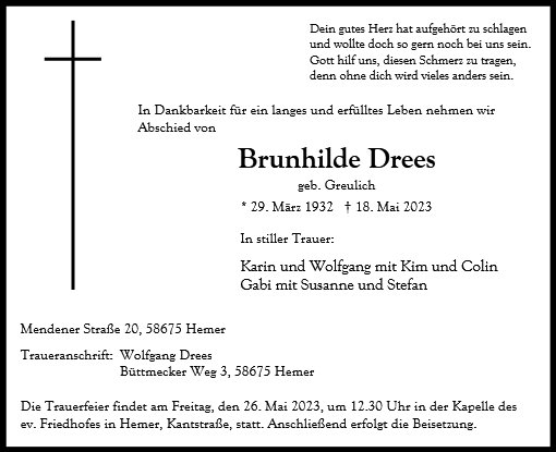 Brunhilde Drees