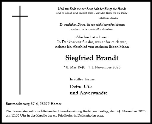 Siegfried Brandt