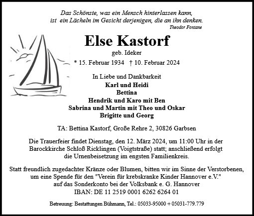 Else Kastorf