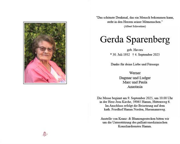 Gerda Sparenberg