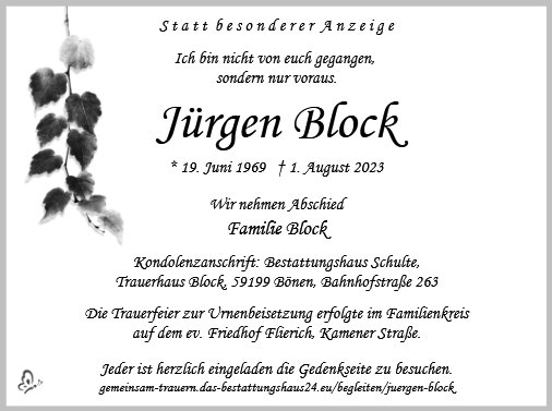 Jürgen Block
