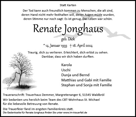 Renate Jonghaus