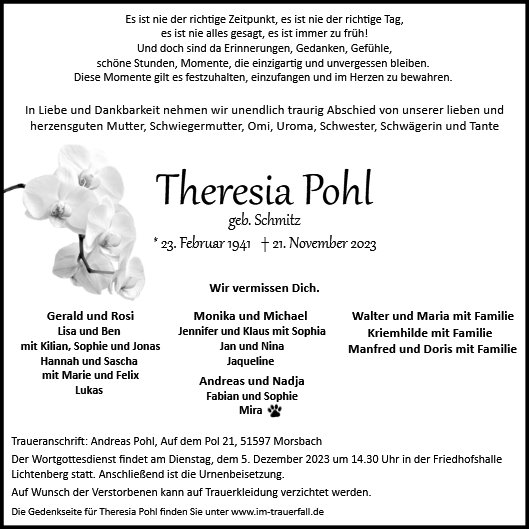 Theresia Pohl
