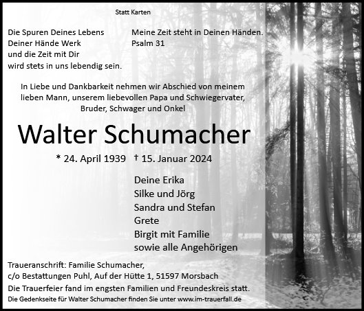 Walter Schumacher