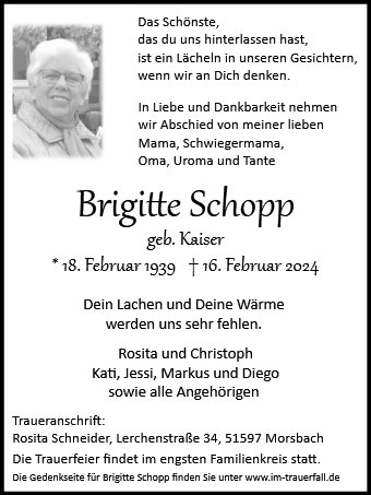 Brigitte Schopp