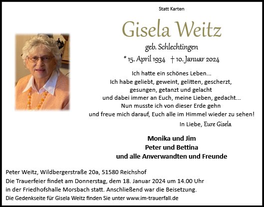 Gisela Weitz