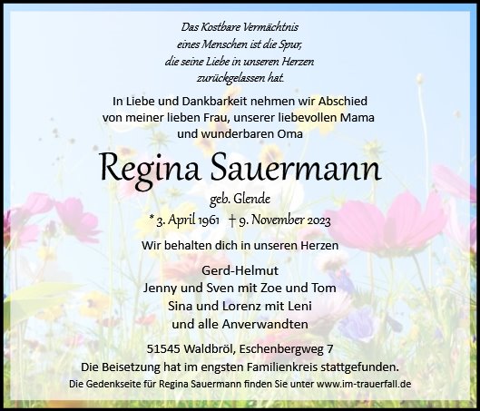 Regina Sauermann