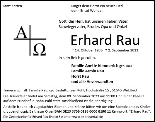Erhard Rau