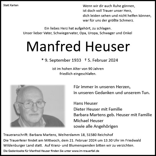 Manfred Heuser