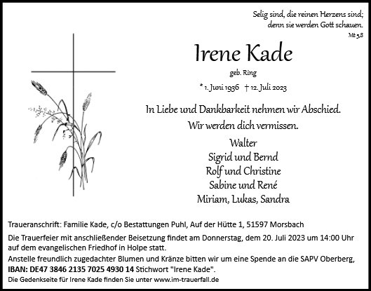 Irene Kade