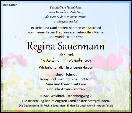 Regina Sauermann