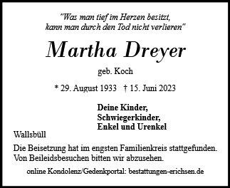 Martha Dreyer