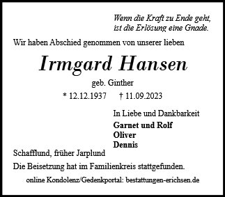 Irmgard Hansen
