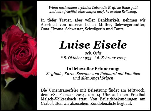 Luise Eisele