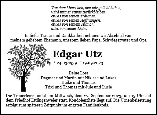 Edgar Utz 