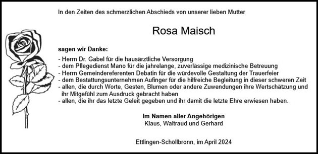 Rosa Maisch