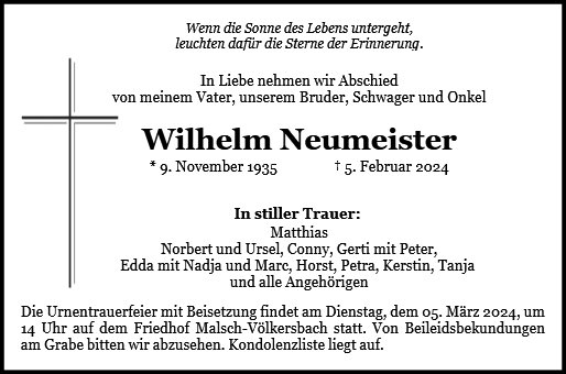 Wilhelm Neumeister
