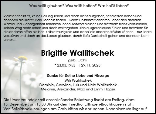 Brigitte Wallitschek
