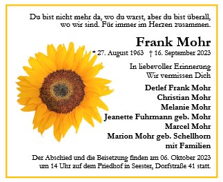 Frank Mohr