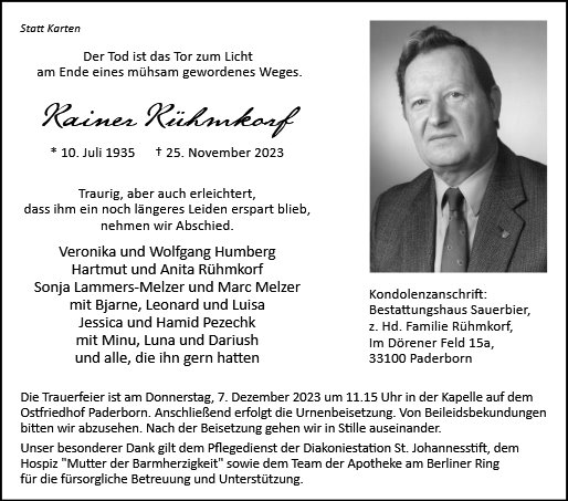 Rainer Rühmkorf