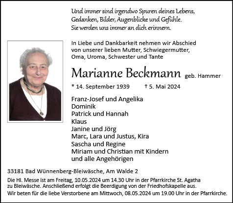 Marianne Beckmann
