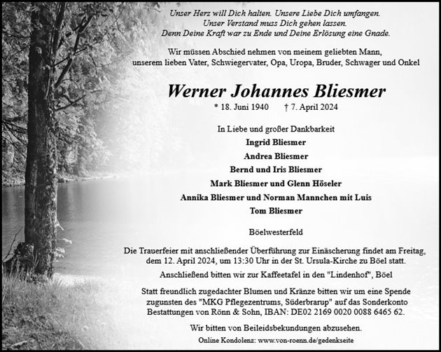 Werner Johannes Bliesmer