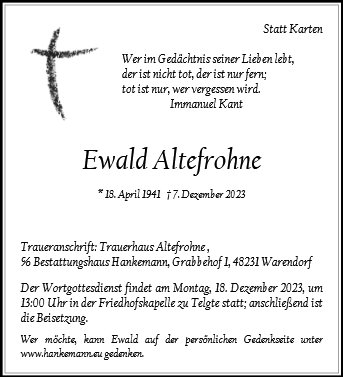 Ewald Altefrohne