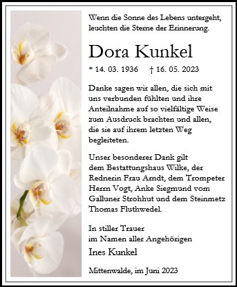 Dora Kunkel