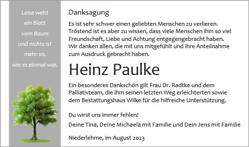 Heinz Paulke